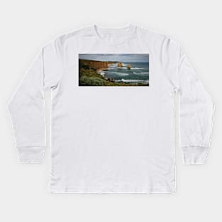 The Twelve Apostle's Panorama Kids Long Sleeve T-Shirt